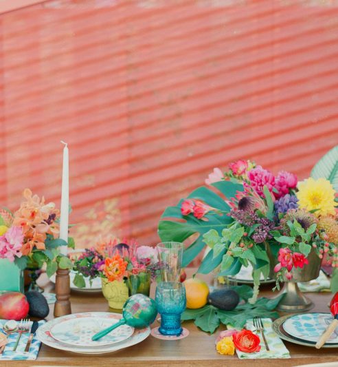Glamorous tables for weddings in Saguaro