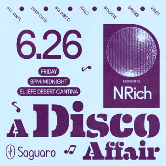 June Disco Affair Flyer