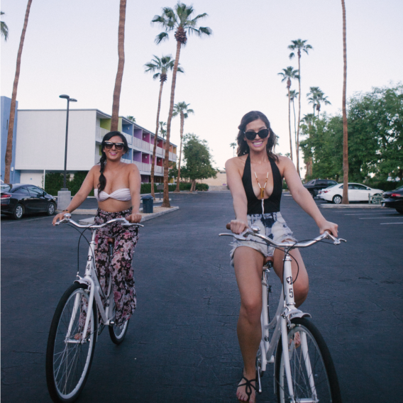 biking